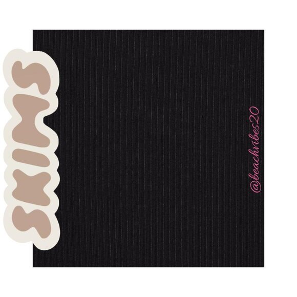 SKIMS Soft Lounge Petite Long Sleeve Dress Onyx Medium NWT - Picture 5 of 6